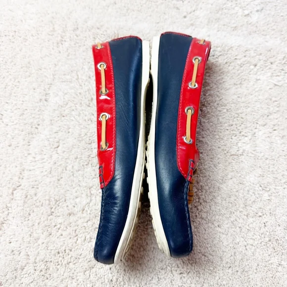 Tods Multicolored Leather Sailing Boat Shoes - Picture 2 of 8